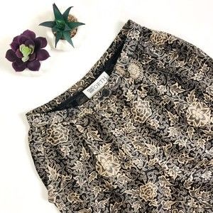 Worth Silk High Waisted Floral Pants